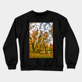 Watercolour Lakeside Crewneck Sweatshirt